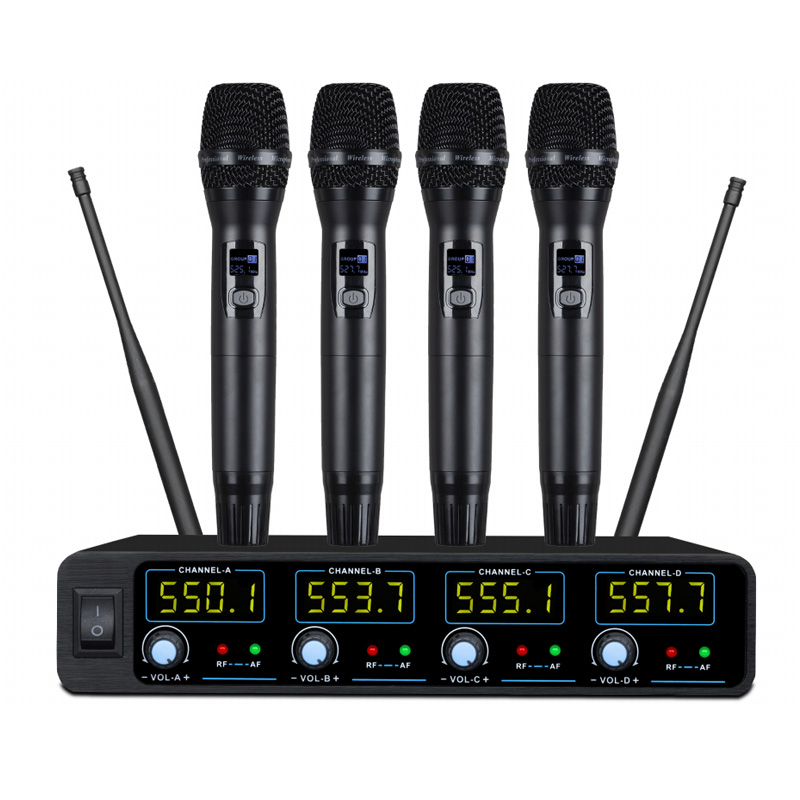 WIRELESS MICROPHONE ONE TO FOUR(HR-1344A)